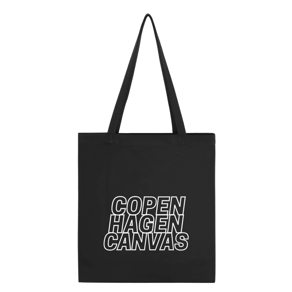 Tote bag sort - Copenhagen Canvas - CopenhagenCanvas