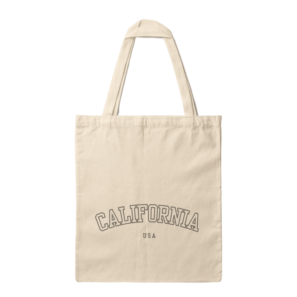 Tote bag beige - California
