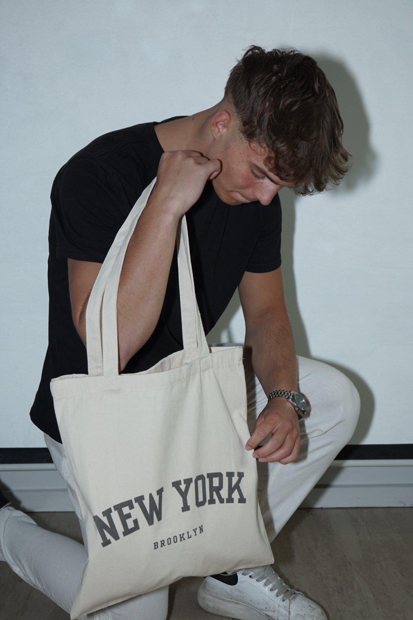 Tote bag Beige - New York - CopenhagenCanvas