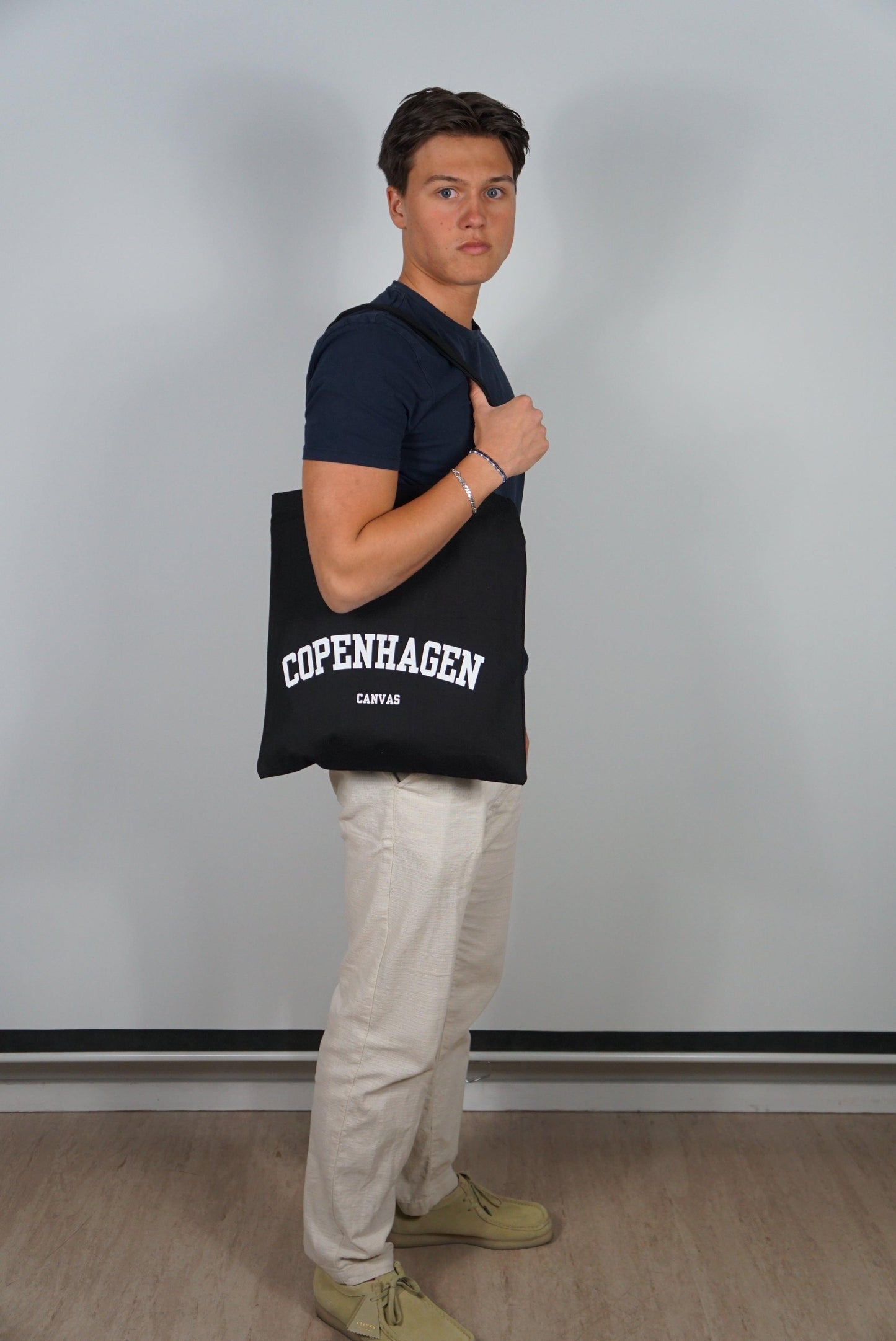 Tote bag sort - Copenhagen Canvas - CopenhagenCanvas