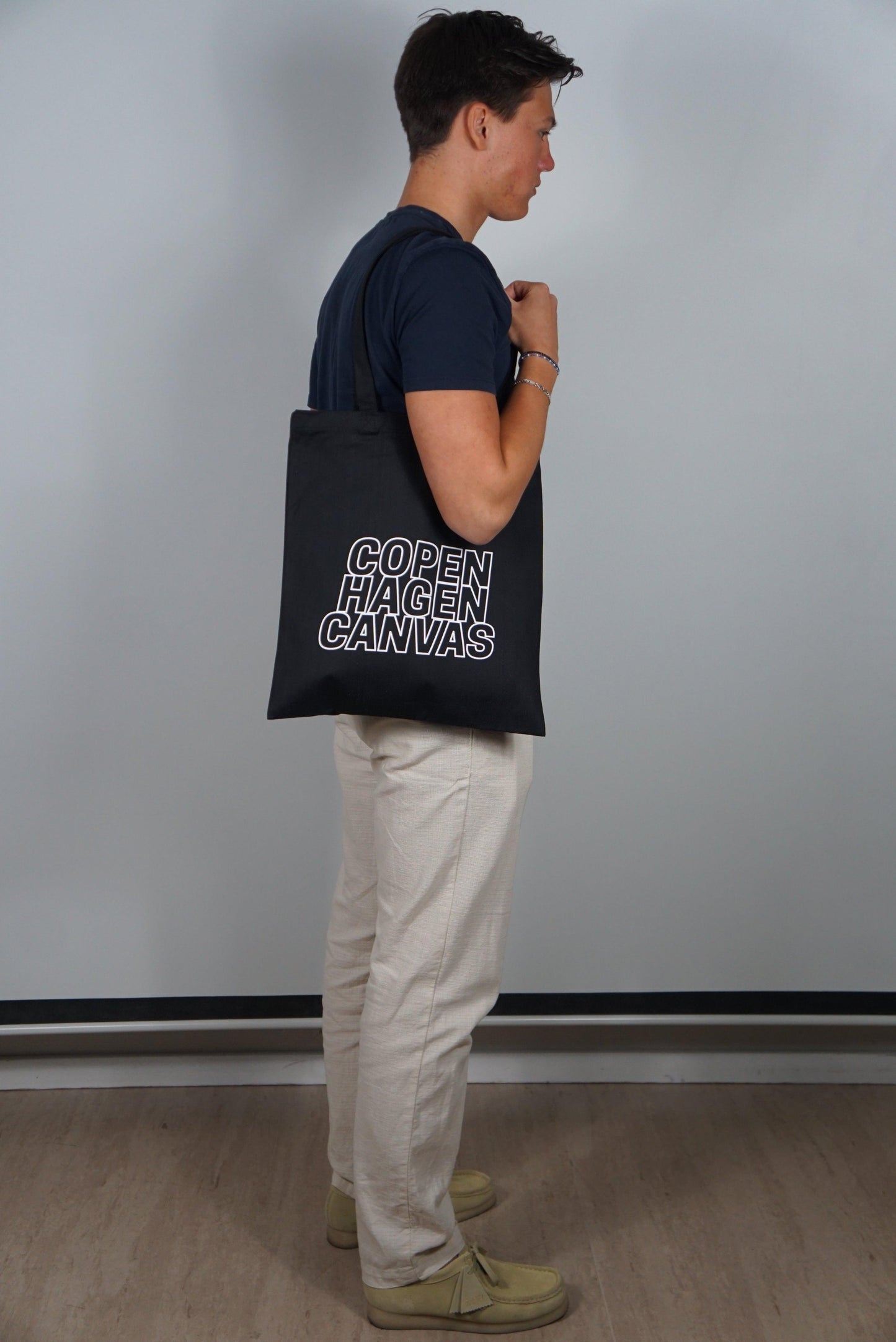Tote bag sort - Copenhagen Canvas - CopenhagenCanvas
