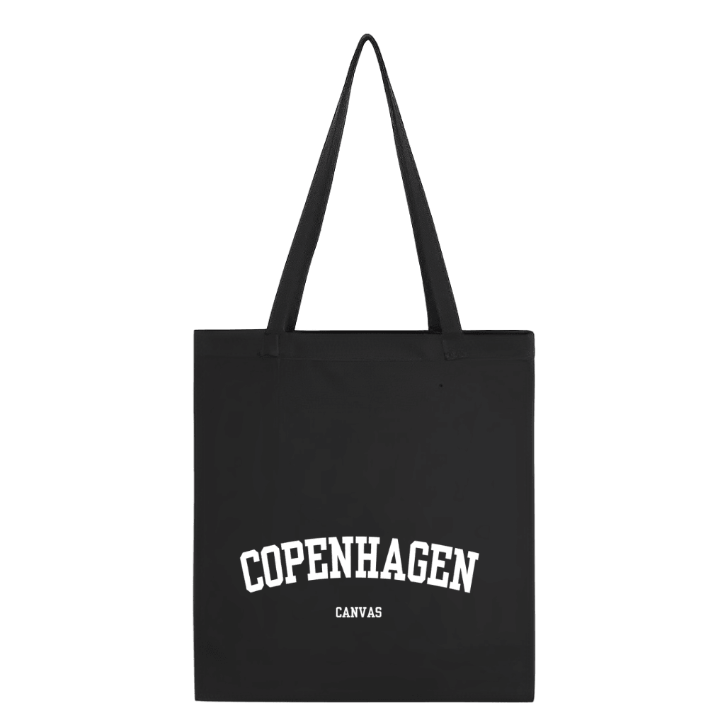 Tote bag sort - Copenhagen Canvas - CopenhagenCanvas